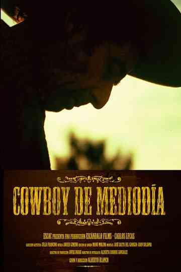 Cowboy de Mediodía Poster