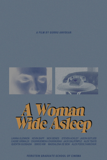 A Woman Wide Asleep Poster