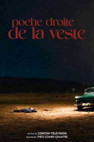 Poche droite de la veste Poster