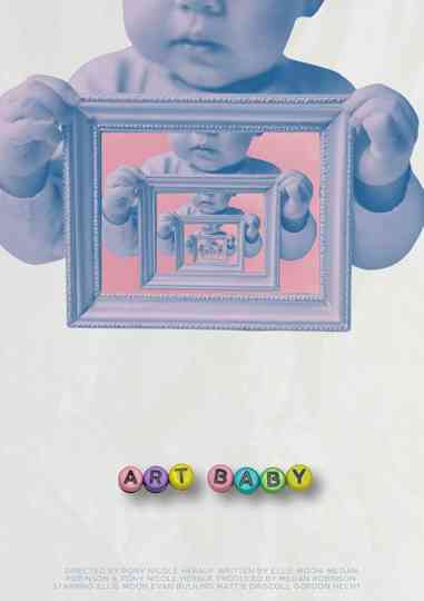 Art Baby Poster