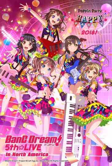BanG Dream! 5th☆LIVE Day1:Poppin'Party HAPPY PARTY 2018! Poster