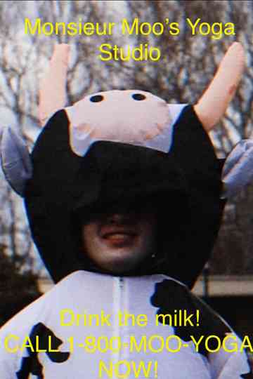 Monsieur Moo's Yoga Studio Poster