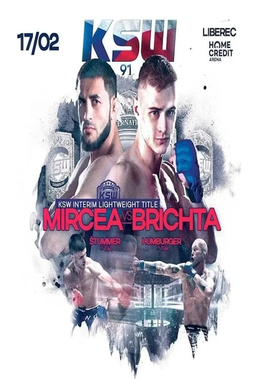 KSW 91: Mircea vs. Brichta Poster