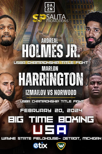 Ardreal Holmes Jr vs. Marlon Harrington