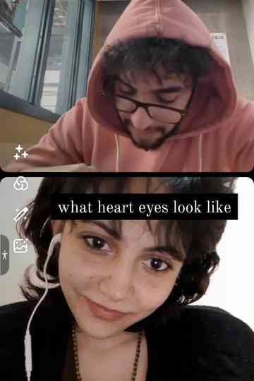 heart eyes Poster