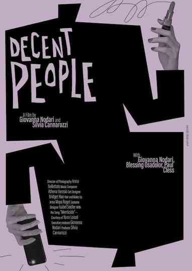 Decent People Poster
