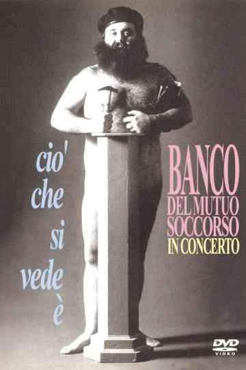 Banco del Mutuo Soccorso: In concerto - Ciò che si vede è Poster