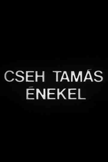 Cseh Tamás énekel Poster