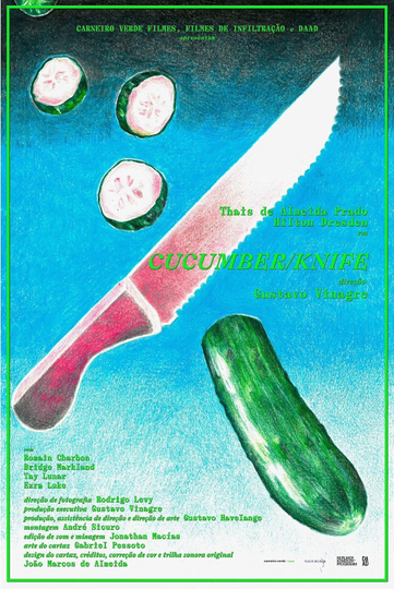 Cucumber/Knife Poster