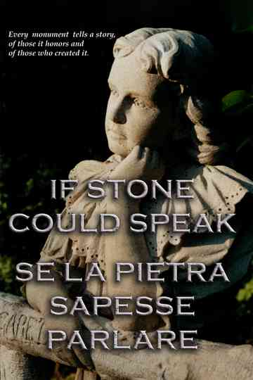 If Stone Could Speak Poster