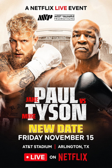 Jake Paul vs. Mike Tyson Poster