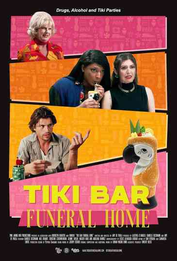Tiki Bar Funeral Home Poster