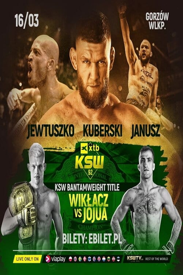 KSW 92: Wiklacz vs. Jojua Poster