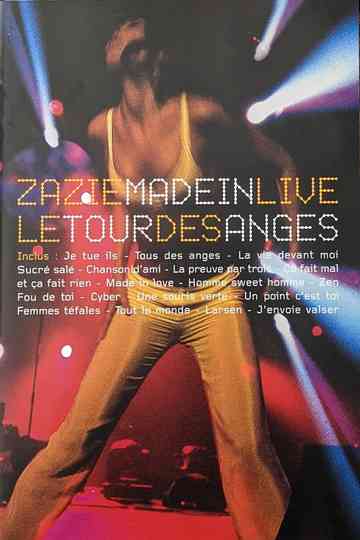 Zazie : Made in Live - Le Tour des anges Poster