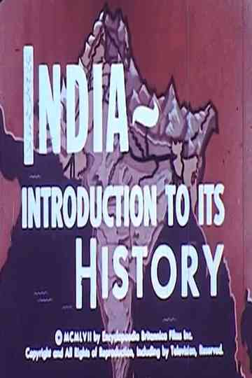 India: Introduction to Its History Poster