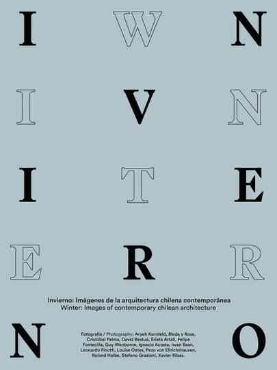Winter: Images of Contemporary Chilean Architecture Poster