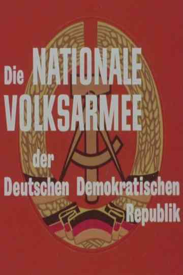 Die Nationale Volksarmee der Deutschen Demokratischen Republik Poster