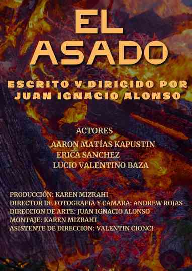 El asado Poster