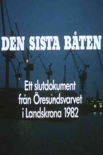 Den sista båten Poster