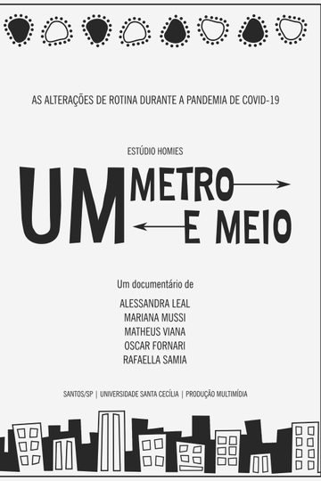 Um Metro e Meio Poster