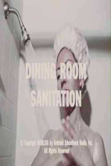 Dining Room Sanitation Poster