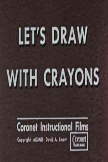 Let's Draw With Crayons Poster