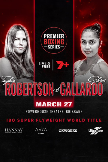 Taylah Robertson vs. Gloria Gallardo