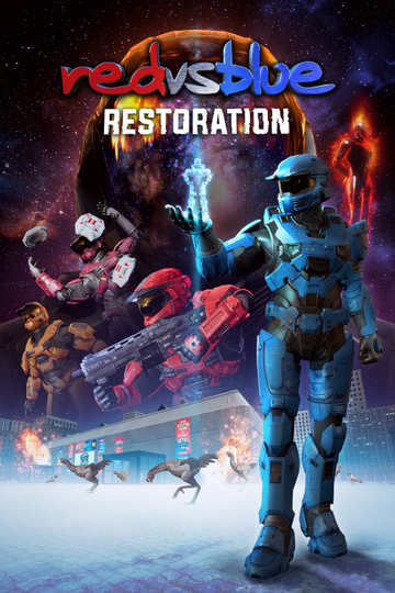 Red vs. Blue: Restoration Poster