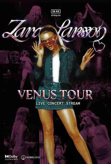 Zara Larsson 'Venus Tour' Poster