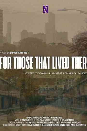 For Those That Lived There Poster