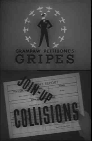 Grampaw Pettibone's Gripes: Join-Up Collisions Poster