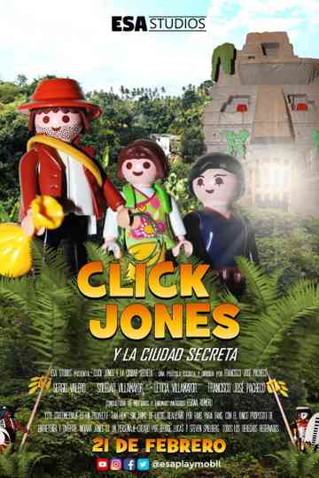 Klicky Jones and the secret city Poster