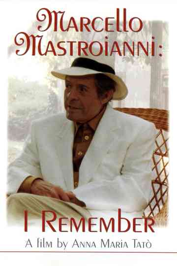 Marcello Mastroianni I Remember Poster