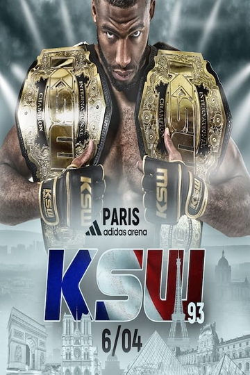 KSW 93: Paris Poster