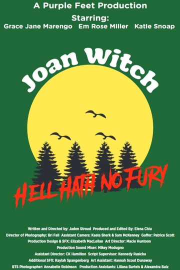 Joan Witch: Hell Hath no Fury Poster