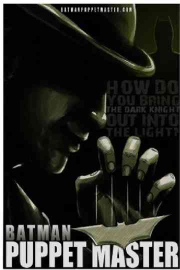 Batman Puppet Master Poster
