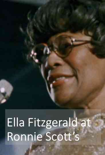 Ella Fitzgerald at Ronnie Scotts Poster