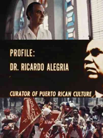 Profile: Dr. Ricardo Alegria Poster