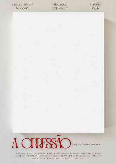 A Opressão Poster