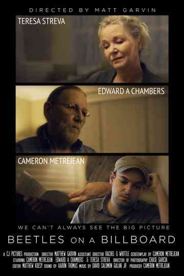 Beetles on a Billboard Poster