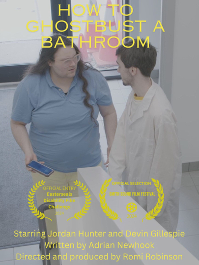 How To Ghostbust a Bathroom Poster