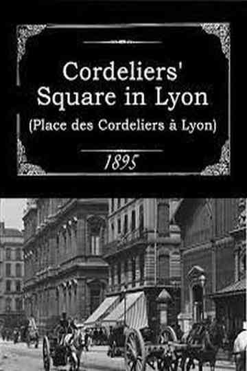 Cordeliers Square in Lyon poster