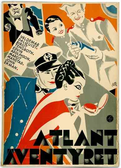 Atlantäventyret Poster
