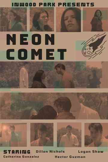 Neon Comet Poster
