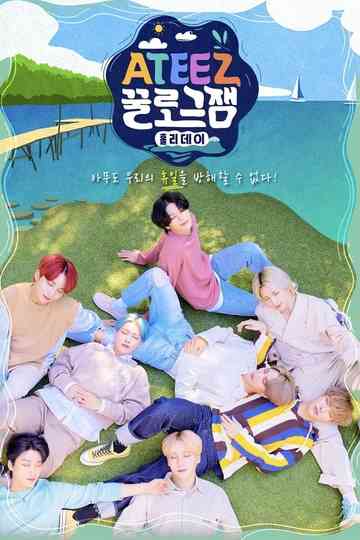 ATEEZ Ggullog.zam: Holiday Poster