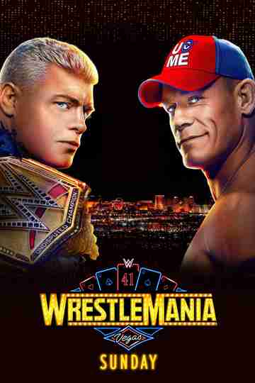WrestleMania 41: Sunday Poster
