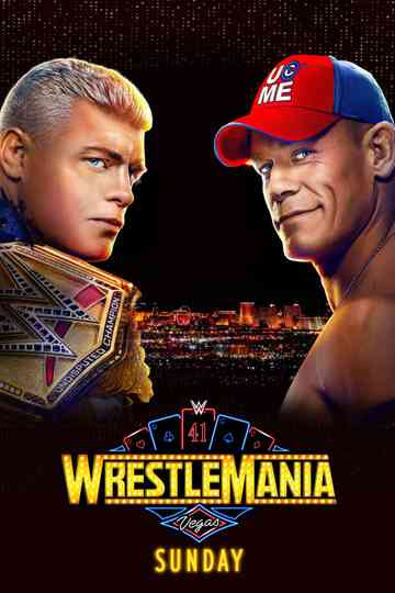 WrestleMania 41: Sunday Poster