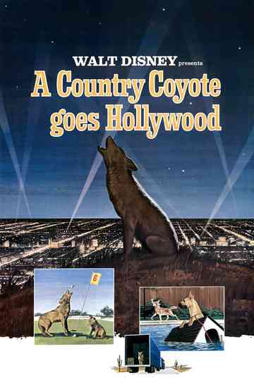 A Country Coyote Goes Hollywood Poster