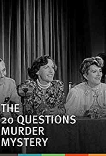 The Twenty Questions Murder Mystery Poster