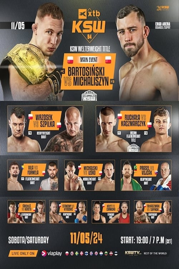 KSW 94: Wrzosek vs. Szpilka Poster